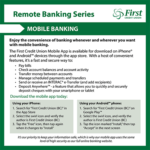 Mobile banking