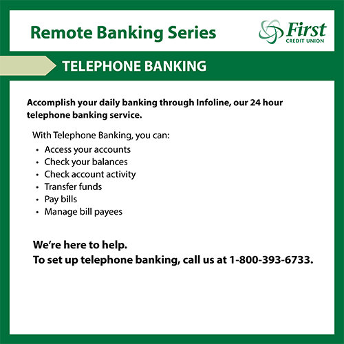 Telephone banking